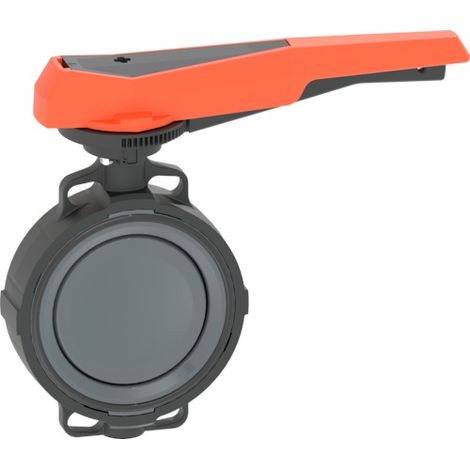 Absperrklappe 567 PVC-U/EPDM d63DN50