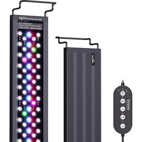Lumière LED Aquarium WRB avec Minuteur pour Eau Douce 90-106 cm (1/5)