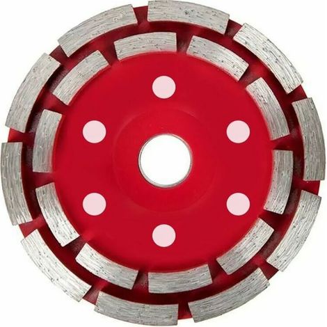 Disco abrasivo diamantato da 125 mm per levigare cemento, pietra, mattoni, marmo e granito - Ideale per utensili rotanti Dremel - Quantità: 1.-INHHUB
