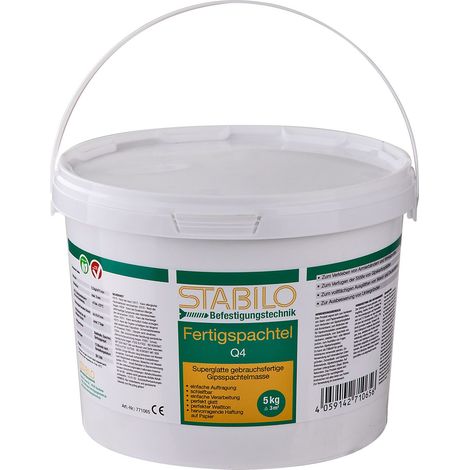 Stabilo Gebrauchsfertige Spachtelmasse 5kg Fertigspachtel Fugenspachtel