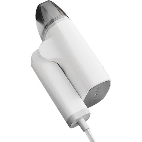 Fer à repasser portable - Fer vapeur - Défroisseur - Design pliable - Format compact - Blanc (1/5)