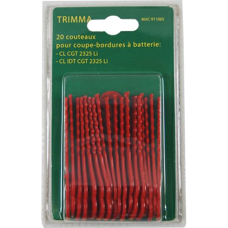 Couteau Trimma adaptable pour coupe bordure Gardif modèles: CL CGT 2325Li, CL IDT CGT 2325Li.