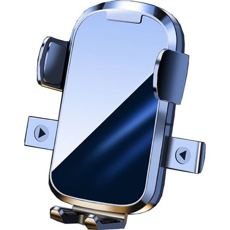 Lntyq 360 Grad drehbarer Autotelefonhalter für die Lüftungsschlitzhalterung im Auto, Auto-GPS-Halter (schwarz) (1/4)