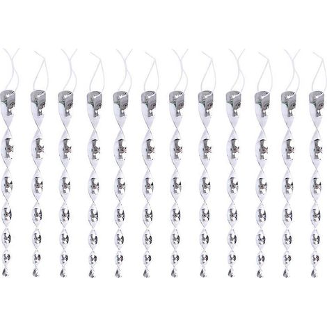 Reflektierendes Vogelabwehrstab-Set, effektive und dekorative Hängespirale, Schutzvorrichtung für Garten, Haus, Bauernhof und Feld, Vogelabwehrstab.