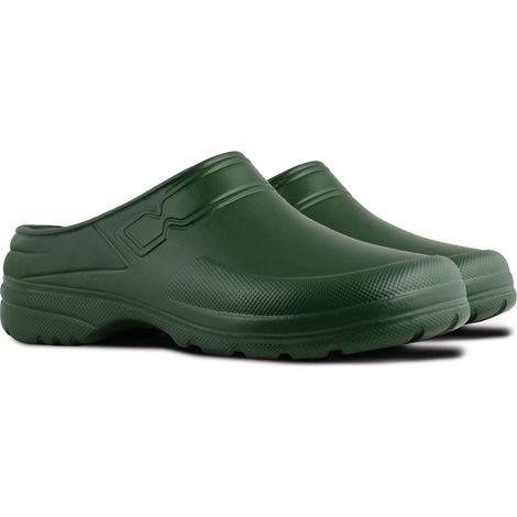 Scarpe antinfortunistiche da lavoro, zoccoli verdi antiscivolo, taglia 40, EVA Kolmax