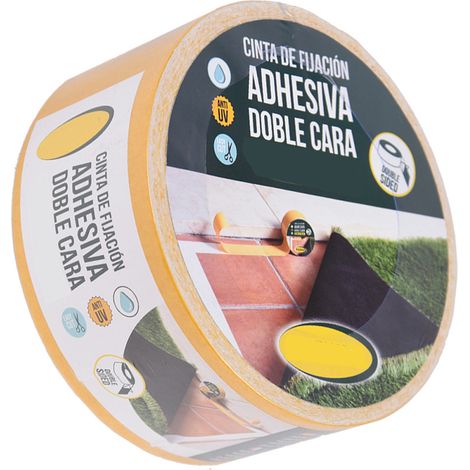 Cinta Adhesiva para Cesped Artificial doble cara 5 cm x 30 metros  Banda de Unión Interior y Exterior para Cesped Artificial