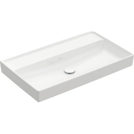 Villeroy & Boch Collaro lavabo armoire, sans trou pour robinet, (1/2)