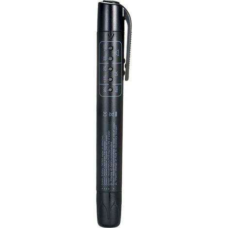 Bremsflüssigkeitstester-Stift, Bremsöl-Feuchtigkeitsanalysator mit 5 LED-Anzeigen für DOT3, DOT4 und DOT5 (1/4)