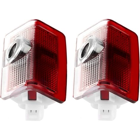 Eosnow 2pcs une paire porte de voiture courtoisie projecteur léger LED Shadow Bienvenue pour Mercedes Benz