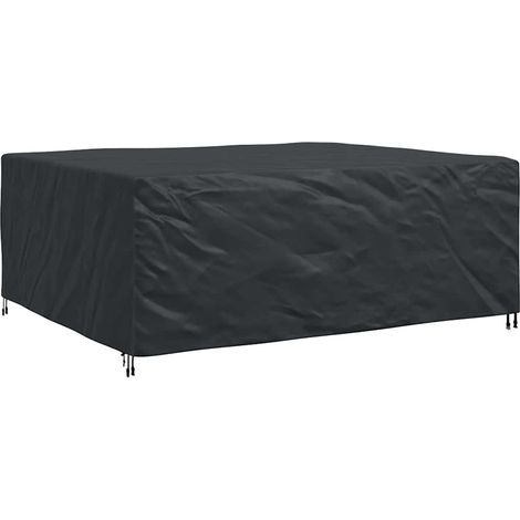 Housse pour mobilier d'extérieur Noir 250 x 210 x 70 cm 210D CFW53075