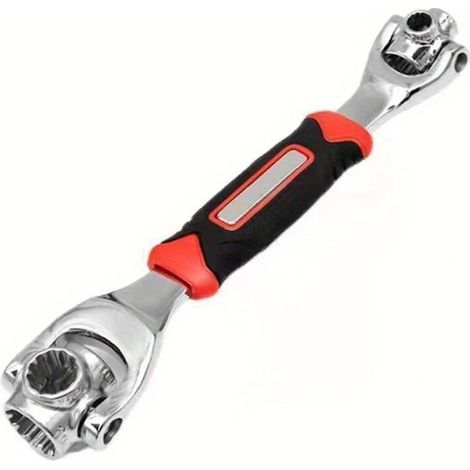 Clé à douille universelle multifonctionnelle 52 en 1, rotation à 360°, modèle non magnétique (1/5)