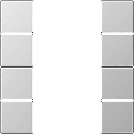 Jung Tastensatz, 4fach komplett AL 2504 TSA (1/2)