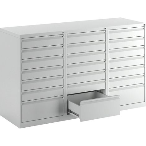 eurokraft basic, Armoire à tiroirs en acier, h x l x p 900 x (1/5)