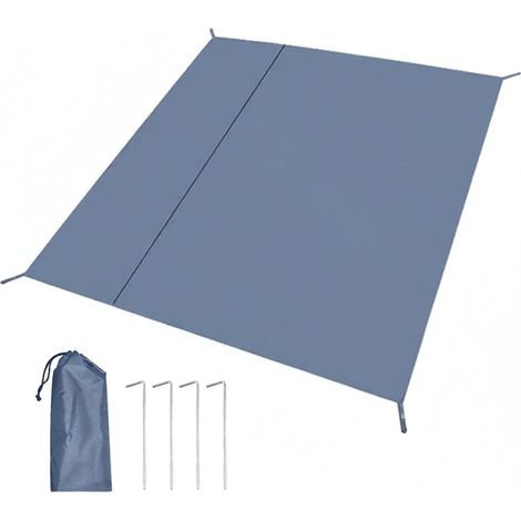 Lona impermeable y resistente a los desgarros para tiendas de campaña, gruesa y duradera, ideal para picnics y viajes. Esterilla de playa resistente para senderismo y trekking. (1/5)