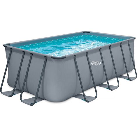 Piscine tubulaire "Ludo 2" - 4,01 x 2,01 x 1,22 m - Sans filtration (1/5)