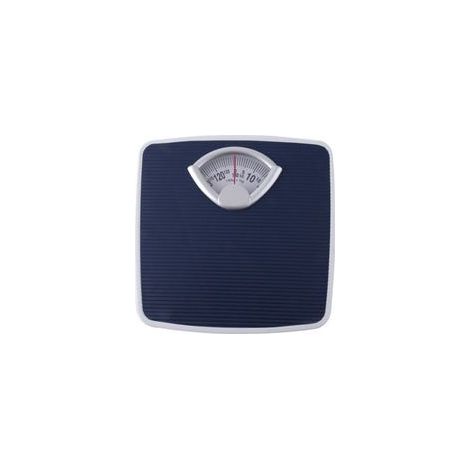 Pèse Personne Mécanique Rétro - JINFGERNE - Grand Écran, Capacité 130kg, Plateau Antidérapant, Molette de Réglage, Écologique et Précis pour Suivre Votre Poids (1/4)