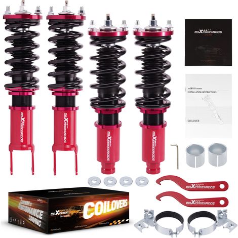 Amortiguadores Suspensión roscada for Honda Civic EC ED EE EF EJ EK EM CR-X (1/5)