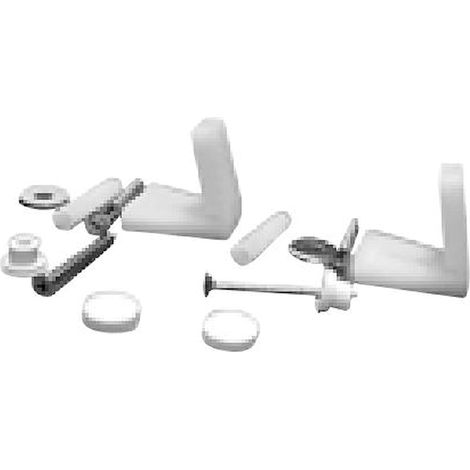 GALASSIA Ethos kit fissaggio bidet filo parete codice prod: FIX109