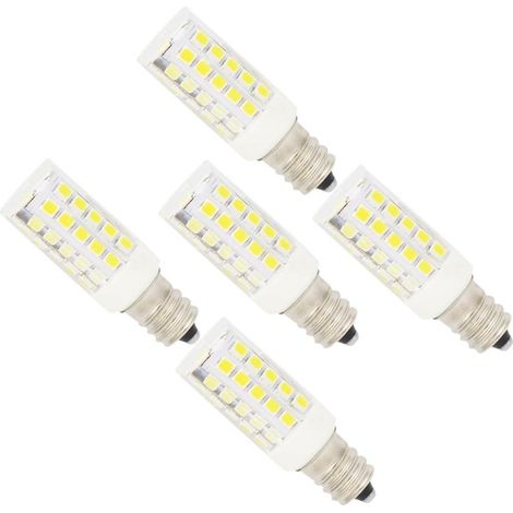 Ampoules LED épis de maïs E12 5 W, 44 LED SMD 2835, blanc froid 6 000 K, 500 lm, équivalent à une ampoule à incandescence de 50 W, C (1/5)