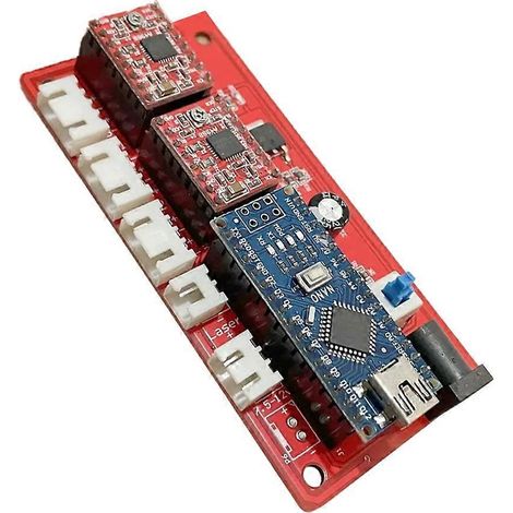 Software Benbox, máquina de grabado láser, placa de control pequeña para bricolaje, color rojo. (1/5)