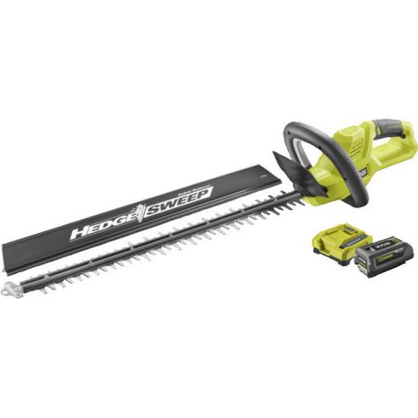 Tagliasiepi RYOBI da 36V - Lama da 60 cm - Batteria da 4,0 Ah - Caricabatterie rapido - RY36HT60A-140 (1/5)