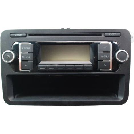 [PRODUIT D'OCCASION] Autoradio VOLKSWAGEN Polo V Phase 1 (6r) 2009-2014 ♻️ Ref Oe. 5m0057156d - Garantie à vie (1/3)