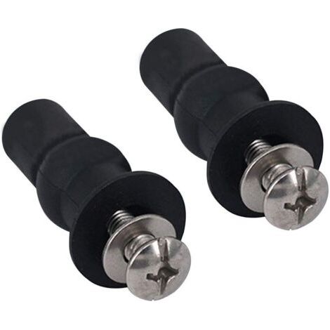 Abattant WC Fixations Charnières Accessoire de fixation pour abattant Convient à Toutes Les Toilettes（18mm) Guazhuni