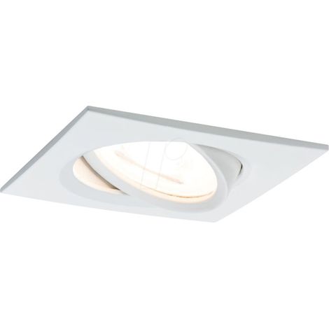 Spot Encastrable LED Nova Carré Orientable 3-stepdim Blanc 51mm GU10 6,5W (1/5)