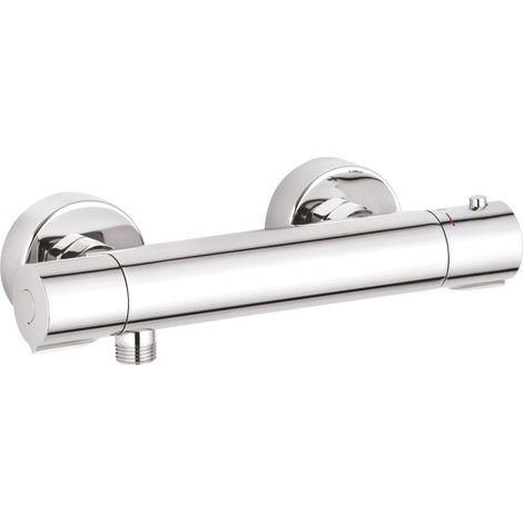 Thermostat de douche Kludi Basic sans ensemble de douche chromé (1/2)