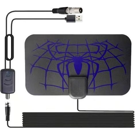 Violet 3600 miles SMT SPIDER fleur intérieur HDTV antenne amovible amplificateur (1/5)