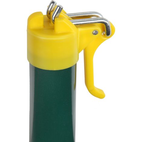 Zaunpf./Wäschepfahl m.Leinensp Pfosten Ø42mm,2000mm, grün