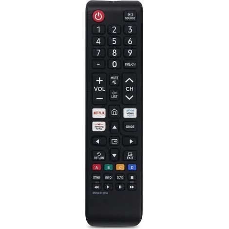 Télécommande TV Compatible avec Samsung BN59-01315J, avec Boutons Netflix et Prime Video