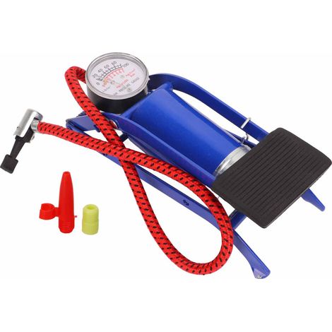 Geeignet für tragbare, faltbare, fußbetriebene Luftpumpen mit Druckeinstellknopf zur präzisen Luftdruckkontrolle, ideal für Reisen oder den Gebrauch zu Hause und geeignet für aufblasbares Spielzeug.