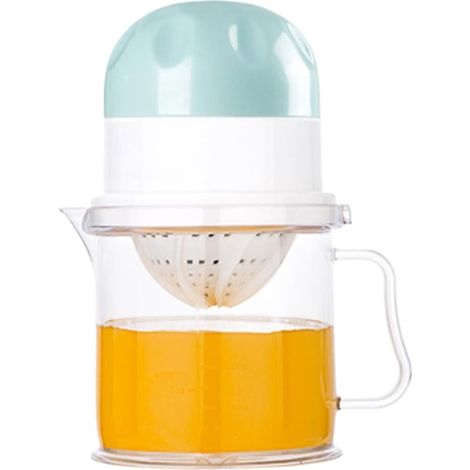 Exprimidores de cítricos，Exprimidor manual de cítricos，exprimidor manual de 400 ml para naranjas，limones y naranjas para el hogar (1/2)
