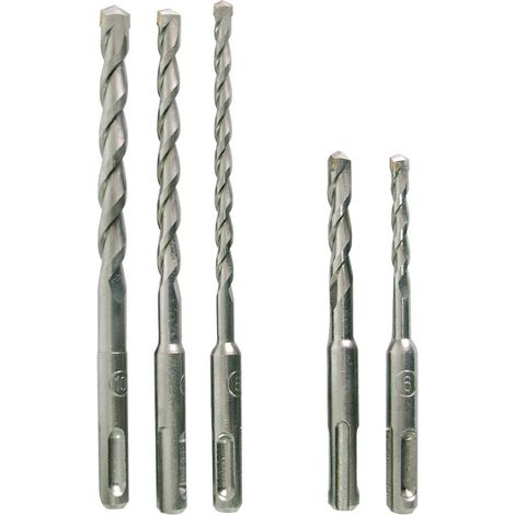 Juego de brocas mega sds plus compatible sds plus caja