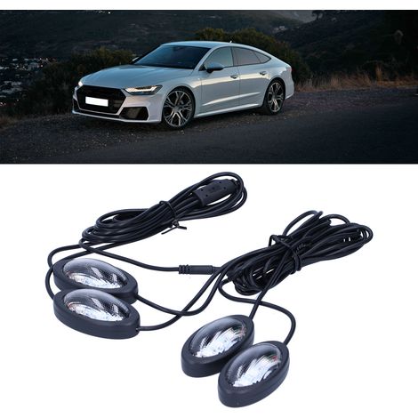 LED-Ambientebeleuchtung für den Fußraum Ihres Autos, farbenfroher Sternenhimmel, kabelgebundene Fernbedienung und App-Steuerung (1/5)
