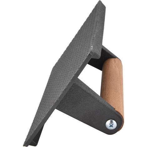 Presse à griller en fonte pour barbecue, pain à hamburger, viande, usage domestique, robuste, chauffe uniformément, presse à steak et à bacon (1/5)