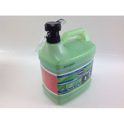 SLIME Sellador de neumáticos sin cámara de 3,5 litros 99-828 para neumáticos de tractores de césped