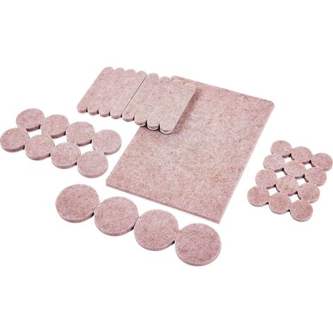 33pc Self Adhesive Felt Pad Set - S5335 (1/3)