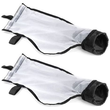 Sac en Filet en Nylon Compatible avec Le Nettoyeur de Piscine Polaris 360 380, Sac Filtrant Multi-usages Remplace,360009 (2 pièces)