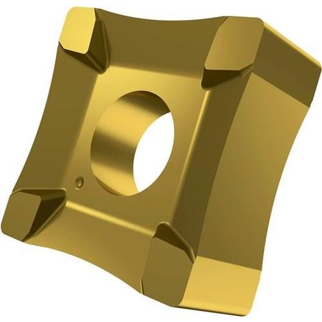 Scarfing-Schneideinsatz ISO SNMX 19-R40:6640 Radius 40mm MT-CVD beschicht. Gold (1/2)