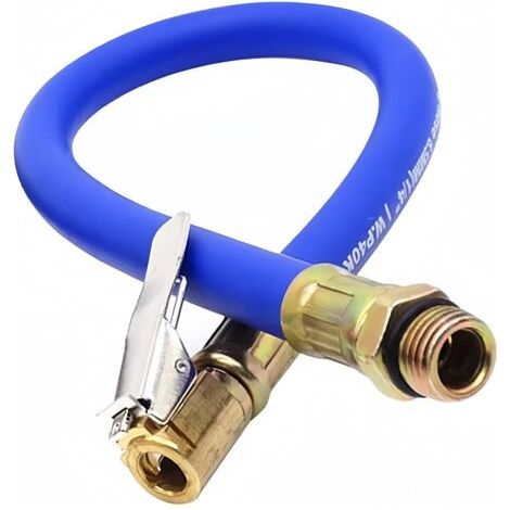 Tuyau de Gonflage des Pneus 36cm Adaptateur de Tuyau de Gonfleur de Pneu Remplacement de Gonflage Tuyau d'air Adaptateur pour Moto vélo Voiture pneus de gonflage sur Camion