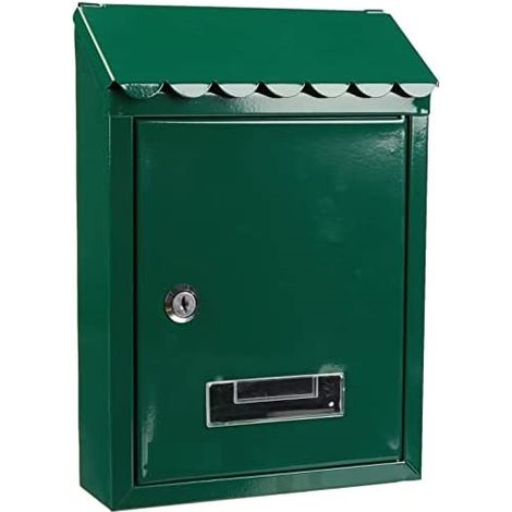3080544 Wall Mount Mailbox, Cranberry (1/5)