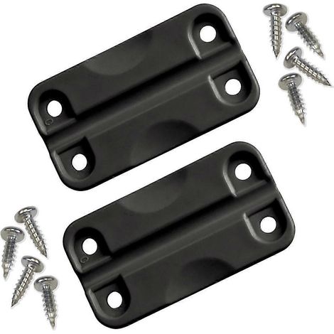 Charnières IGLOO Extended Life Riteflex - Compatibilité universelle - Noir 58,7 mm x 4,6 mm x 32 mm (1/2)