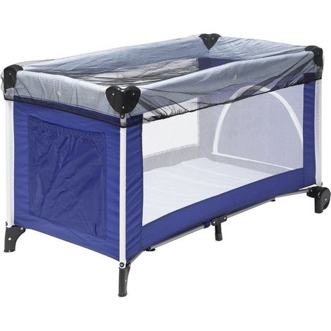 Moustiquaire Lit Bébé - Pour Lit Parapluie Cododo Berceau et Parc - Mailles Fines Résistantes Lavable - 110 x 75 cm (1/5)