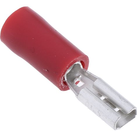 Cosse faston RS PRO, Isolé, Rouge (1/3)