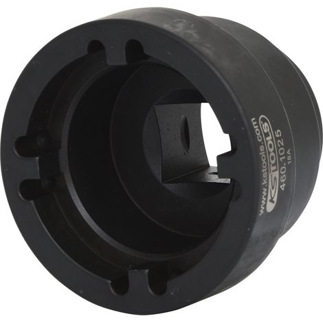 KS Tools 3/4 Nutmuttern-Schlüssel mit 4 Zapfen für DAF, Innenzapfen Ø 50 mm (1/5)