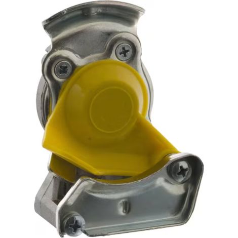 Tête d'accouplement attelage ouverte M22x1.5 pour freinage application côté remorque Raccord Voiture Camion Tracteur (1/3)