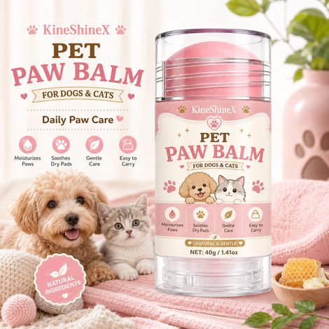 KineShineX Pet Smoothing Bar - Glättet und bändigt abstehende Haare, natürliche Fellpflegecreme für Haustiere. (1/5)