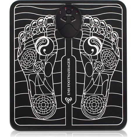 Filiyano-Tapis de massage électrique pour les pieds, coussin EMS de relaxation, massage musculaire, soins de santé04732